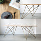 Industrial Style Home Wooden Dining Table Rectangle Shape Table with 4 Legs Base Clearhalo ' dining_table' 'Dining Tables & Seating' 'Dining Tables' 'furn' 'furn_dining_table' 'Furniture' 'furniture_dining_table' 'Kitchen & Dining Furniture' 'kitchen&dining_furn' 'kitchen' 'kitchen_dining_table' 3756787