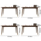 Modern Style Ash Wood Dining Table 4 Legs Rectangular Table in Wood Color Clearhalo ' dining_table' 'Dining Tables & Seating' 'Dining Tables' 'furn' 'furn_dining_table' 'Furniture' 'furniture_dining_table' 'Kitchen & Dining Furniture' 'kitchen&dining_furn' 'kitchen' 'kitchen_dining_table' 3756810