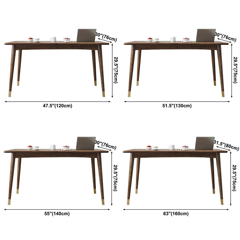 Modern Style Ash Wood Dining Table 4 Legs Rectangular Table in Wood Color Clearhalo ' dining_table' 'Dining Tables & Seating' 'Dining Tables' 'furn' 'furn_dining_table' 'Furniture' 'furniture_dining_table' 'Kitchen & Dining Furniture' 'kitchen&dining_furn' 'kitchen' 'kitchen_dining_table' 3756810