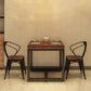 Solid Wood Industrial Dining Table Brown Square Table with Trestle Base for Dinning Room Clearhalo ' dining_table' 'Dining Tables & Seating' 'Dining Tables' 'furn' 'furn_dining_table' 'Furniture' 'furniture_dining_table' 'Kitchen & Dining Furniture' 'kitchen&dining_furn' 'kitchen' 'kitchen_dining_table' 3756824