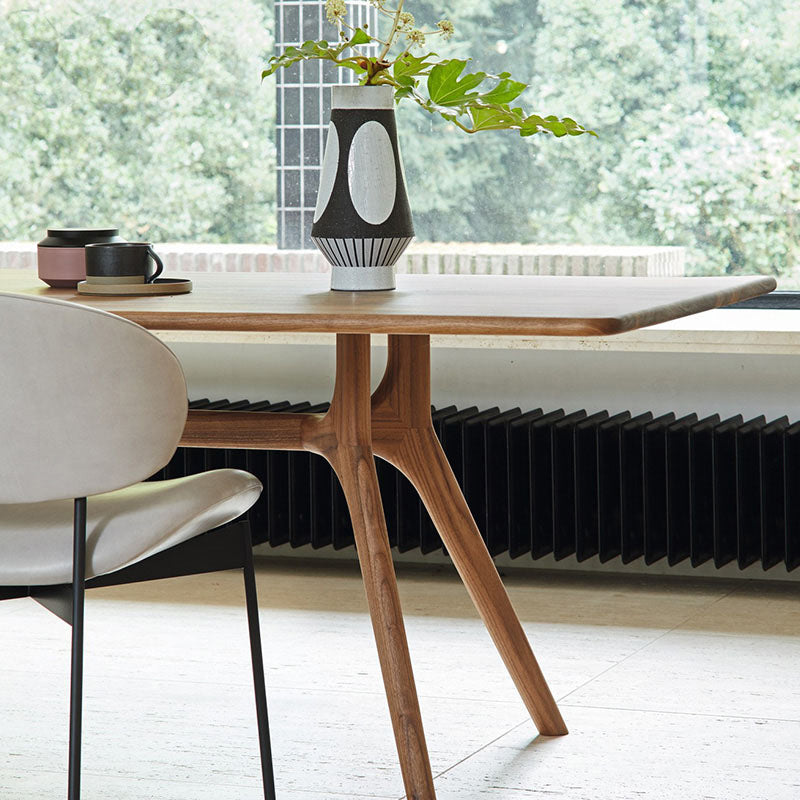 Contemporary Style Pine Dining Table 4 Legs Solid Wood Rectangle Table for Home Clearhalo ' dining_table' 'Dining Tables & Seating' 'Dining Tables' 'furn' 'furn_dining_table' 'Furniture' 'furniture_dining_table' 'Kitchen & Dining Furniture' 'kitchen&dining_furn' 'kitchen' 'kitchen_dining_table' 3756954