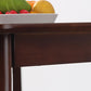 Square Industrial Dining Table Wood Color Fixed Table with Rubberwood Solid Wood Clearhalo ' dining_table' 'Dining Tables & Seating' 'Dining Tables' 'furn' 'furn_dining_table' 'Furniture' 'furniture_dining_table' 'Kitchen & Dining Furniture' 'kitchen&dining_furn' 'kitchen' 'kitchen_dining_table' 3757008