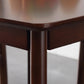 Square Industrial Dining Table Wood Color Fixed Table with Rubberwood Solid Wood Clearhalo ' dining_table' 'Dining Tables & Seating' 'Dining Tables' 'furn' 'furn_dining_table' 'Furniture' 'furniture_dining_table' 'Kitchen & Dining Furniture' 'kitchen&dining_furn' 'kitchen' 'kitchen_dining_table' 3757009