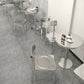 Industrial Stainless Steel Dining Table Metal Base Table for Dinning Room Clearhalo ' dining_table' 'Dining Tables & Seating' 'Dining Tables' 'furn' 'furn_dining_table' 'Furniture' 'furniture_dining_table' 'Kitchen & Dining Furniture' 'kitchen&dining_furn' 'kitchen' 'kitchen_dining_table' 3757039