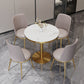 Traditional Luxury Round Dining Table Sintered Stone Dining Table with Pedestal Base Clearhalo ' dining_table' 'Dining Tables & Seating' 'Dining Tables' 'furn' 'furn_dining_table' 'Furniture' 'furniture_dining_table' 'Kitchen & Dining Furniture' 'kitchen&dining_furn' 'kitchen' 'kitchen_dining_table' 3757075