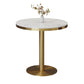Traditional Luxury Round Dining Table Sintered Stone Dining Table with Pedestal Base White Without Chairs Clearhalo ' dining_table' 'Dining Tables & Seating' 'Dining Tables' 'furn' 'furn_dining_table' 'Furniture' 'furniture_dining_table' 'Kitchen & Dining Furniture' 'kitchen&dining_furn' 'kitchen' 'kitchen_dining_table' 3757080