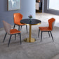 Traditional Luxury Round Dining Table Sintered Stone Dining Table with Pedestal Base Clearhalo ' dining_table' 'Dining Tables & Seating' 'Dining Tables' 'furn' 'furn_dining_table' 'Furniture' 'furniture_dining_table' 'Kitchen & Dining Furniture' 'kitchen&dining_furn' 'kitchen' 'kitchen_dining_table' 3757086