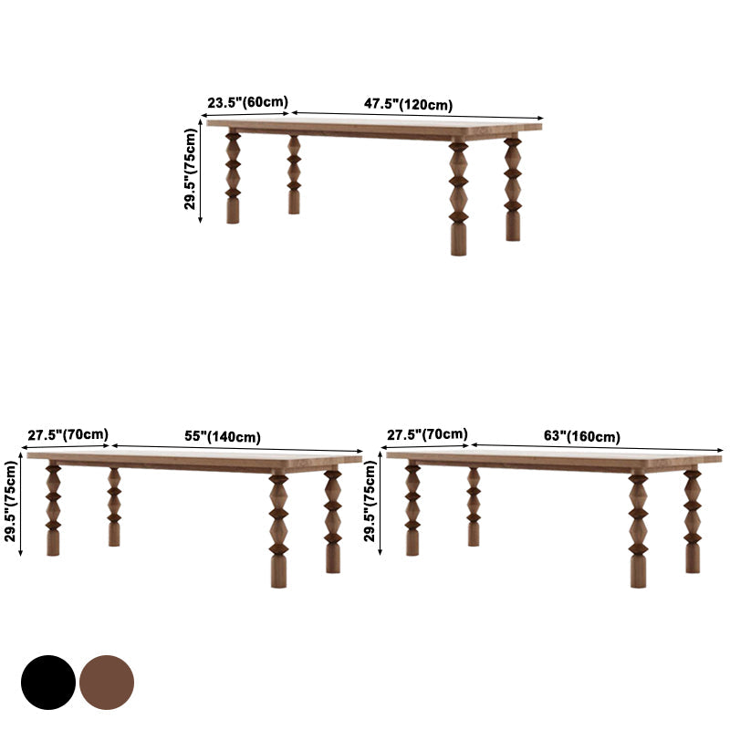 Simplicity Style Home Pine Solid Wood Dining Table Round Shape Table with 4 Legs Base Clearhalo ' dining_table' 'Dining Tables & Seating' 'Dining Tables' 'furn' 'furn_dining_table' 'Furniture' 'furniture_dining_table' 'Kitchen & Dining Furniture' 'kitchen&dining_furn' 'kitchen' 'kitchen_dining_table' 3757102