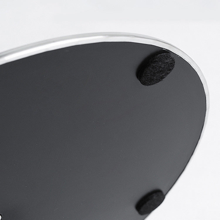 Stainless Steel Industrial Dining Table Tulip Base Dining Table for Home Use Clearhalo ' dining_table' 'Dining Tables & Seating' 'Dining Tables' 'furn' 'furn_dining_table' 'Furniture' 'furniture_dining_table' 'Kitchen & Dining Furniture' 'kitchen&dining_furn' 'kitchen' 'kitchen_dining_table' 3757110