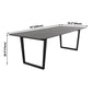 Modern Style Home Dining Table Rectangular Shape Table with Double Pedestal Clearhalo ' dining_table' 'Dining Tables & Seating' 'Dining Tables' 'furn' 'furn_dining_table' 'Furniture' 'furniture_dining_table' 'Kitchen & Dining Furniture' 'kitchen&dining_furn' 'kitchen' 'kitchen_dining_table' 3757164