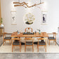 Industrial Rectangle Dining Table Pine Solid Wood Table with Black Trestle Base for Dining Room Clearhalo ' dining_table' 'Dining Tables & Seating' 'Dining Tables' 'furn' 'furn_dining_table' 'Furniture' 'furniture_dining_table' 'Kitchen & Dining Furniture' 'kitchen&dining_furn' 'kitchen' 'kitchen_dining_table' 3757179