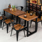 Trestle Base Home Furniture Industrial Style Dining Room Collection for Dining Room Clearhalo ' dining_table' 'Dining Tables & Seating' 'Dining Tables' 'furn' 'furn_dining_table' 'Furniture' 'furniture_dining_table' 'Kitchen & Dining Furniture' 'kitchen&dining_furn' 'kitchen' 'kitchen_dining_table' 3757213