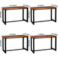 Trestle Base Home Furniture Industrial Style Dining Room Collection for Dining Room Clearhalo ' dining_table' 'Dining Tables & Seating' 'Dining Tables' 'furn' 'furn_dining_table' 'Furniture' 'furniture_dining_table' 'Kitchen & Dining Furniture' 'kitchen&dining_furn' 'kitchen' 'kitchen_dining_table' 3757221