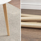 Round Solid Wood Two-Color Dining Table Simplicity 4 Legs Table for Dining Room Clearhalo ' dining_table' 'Dining Tables & Seating' 'Dining Tables' 'furn' 'furn_dining_table' 'Furniture' 'furniture_dining_table' 'Kitchen & Dining Furniture' 'kitchen&dining_furn' 'kitchen' 'kitchen_dining_table' 3757230