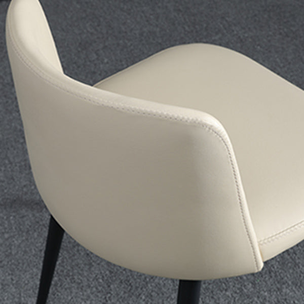 Home Scandinavian Side Chair Parsons Back Metal Upholstered Dining Room Chair Clearhalo ' kitchen&dining_furn' 'Dining Chairs' 'Dining Tables & Seating' 'dining_chair' 'furn' 'furn_dining_chair' 'Furniture' 'furniture_dining_chair' 'Kitchen & Dining Furniture' 'kitchen' 3757322