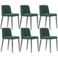 Home Scandinavian Side Chair Parsons Back Metal Upholstered Dining Room Chair Green 6 Piece Set Clearhalo ' kitchen&dining_furn' 'Dining Chairs' 'Dining Tables & Seating' 'dining_chair' 'furn' 'furn_dining_chair' 'Furniture' 'furniture_dining_chair' 'Kitchen & Dining Furniture' 'kitchen' 3757354