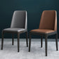 Leather Scandinavian Restaurant Side Chair Colorful Parsons Dining Chair Clearhalo ' kitchen&dining_furn' 'Dining Chairs' 'Dining Tables & Seating' 'dining_chair' 'furn' 'furn_dining_chair' 'Furniture' 'furniture_dining_chair' 'Kitchen & Dining Furniture' 'kitchen' 3757911