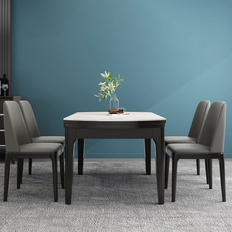 Leather Scandinavian Restaurant Side Chair Colorful Parsons Dining Chair Clearhalo ' kitchen&dining_furn' 'Dining Chairs' 'Dining Tables & Seating' 'dining_chair' 'furn' 'furn_dining_chair' 'Furniture' 'furniture_dining_chair' 'Kitchen & Dining Furniture' 'kitchen' 3757912