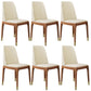Leather Scandinavian Restaurant Side Chair Colorful Parsons Dining Chair Yellow White 6 Piece Set Clearhalo ' kitchen&dining_furn' 'Dining Chairs' 'Dining Tables & Seating' 'dining_chair' 'furn' 'furn_dining_chair' 'Furniture' 'furniture_dining_chair' 'Kitchen & Dining Furniture' 'kitchen' 3757923