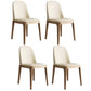Leather Scandinavian Restaurant Side Chair Colorful Parsons Dining Chair Beige 4 Piece Set Clearhalo ' kitchen&dining_furn' 'Dining Chairs' 'Dining Tables & Seating' 'dining_chair' 'furn' 'furn_dining_chair' 'Furniture' 'furniture_dining_chair' 'Kitchen & Dining Furniture' 'kitchen' 3757928