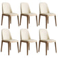 Leather Scandinavian Restaurant Side Chair Colorful Parsons Dining Chair Beige 6 Piece Set Clearhalo ' kitchen&dining_furn' 'Dining Chairs' 'Dining Tables & Seating' 'dining_chair' 'furn' 'furn_dining_chair' 'Furniture' 'furniture_dining_chair' 'Kitchen & Dining Furniture' 'kitchen' 3757929
