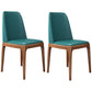 Leather Scandinavian Restaurant Side Chair Colorful Parsons Dining Chair Aqua 2 Piece Set Clearhalo ' kitchen&dining_furn' 'Dining Chairs' 'Dining Tables & Seating' 'dining_chair' 'furn' 'furn_dining_chair' 'Furniture' 'furniture_dining_chair' 'Kitchen & Dining Furniture' 'kitchen' 3757930