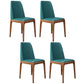 Leather Scandinavian Restaurant Side Chair Colorful Parsons Dining Chair Aqua 4 Piece Set Clearhalo ' kitchen&dining_furn' 'Dining Chairs' 'Dining Tables & Seating' 'dining_chair' 'furn' 'furn_dining_chair' 'Furniture' 'furniture_dining_chair' 'Kitchen & Dining Furniture' 'kitchen' 3757931