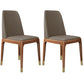 Leather Scandinavian Restaurant Side Chair Colorful Parsons Dining Chair Light Brown 2 Piece Set Clearhalo ' kitchen&dining_furn' 'Dining Chairs' 'Dining Tables & Seating' 'dining_chair' 'furn' 'furn_dining_chair' 'Furniture' 'furniture_dining_chair' 'Kitchen & Dining Furniture' 'kitchen' 3757945