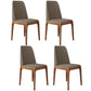 Leather Scandinavian Restaurant Side Chair Colorful Parsons Dining Chair Khaki 4 Piece Set Clearhalo ' kitchen&dining_furn' 'Dining Chairs' 'Dining Tables & Seating' 'dining_chair' 'furn' 'furn_dining_chair' 'Furniture' 'furniture_dining_chair' 'Kitchen & Dining Furniture' 'kitchen' 3757949