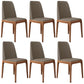 Leather Scandinavian Restaurant Side Chair Colorful Parsons Dining Chair Khaki 6 Piece Set Clearhalo ' kitchen&dining_furn' 'Dining Chairs' 'Dining Tables & Seating' 'dining_chair' 'furn' 'furn_dining_chair' 'Furniture' 'furniture_dining_chair' 'Kitchen & Dining Furniture' 'kitchen' 3757950