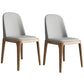 Leather Scandinavian Restaurant Side Chair Colorful Parsons Dining Chair Light Gray 2 Piece Set Clearhalo ' kitchen&dining_furn' 'Dining Chairs' 'Dining Tables & Seating' 'dining_chair' 'furn' 'furn_dining_chair' 'Furniture' 'furniture_dining_chair' 'Kitchen & Dining Furniture' 'kitchen' 3757957