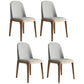 Leather Scandinavian Restaurant Side Chair Colorful Parsons Dining Chair Light Gray 4 Piece Set Clearhalo ' kitchen&dining_furn' 'Dining Chairs' 'Dining Tables & Seating' 'dining_chair' 'furn' 'furn_dining_chair' 'Furniture' 'furniture_dining_chair' 'Kitchen & Dining Furniture' 'kitchen' 3757958