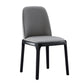Contemporary Style Leather Chair Wooden Parsons Armless chair for Dining Room Clearhalo ' kitchen&dining_furn' 'Dining Chairs' 'Dining Tables & Seating' 'dining_chair' 'furn' 'furn_dining_chair' 'Furniture' 'furniture_dining_chair' 'Kitchen & Dining Furniture' 'kitchen' 3771338