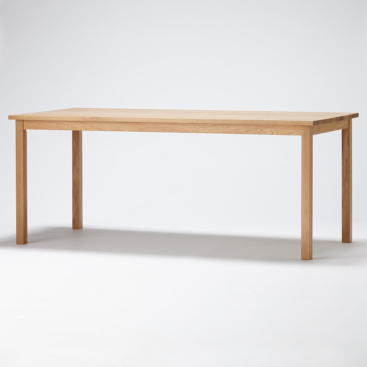 Simplicity Home Solid Wood Dining Table Rectangular Table with Ash Wood 4 Legs Base Clearhalo ' dining_table' 'Dining Tables & Seating' 'Dining Tables' 'furn' 'furn_dining_table' 'Furniture' 'furniture_dining_table' 'Kitchen & Dining Furniture' 'kitchen&dining_furn' 'kitchen' 'kitchen_dining_table' 3771371