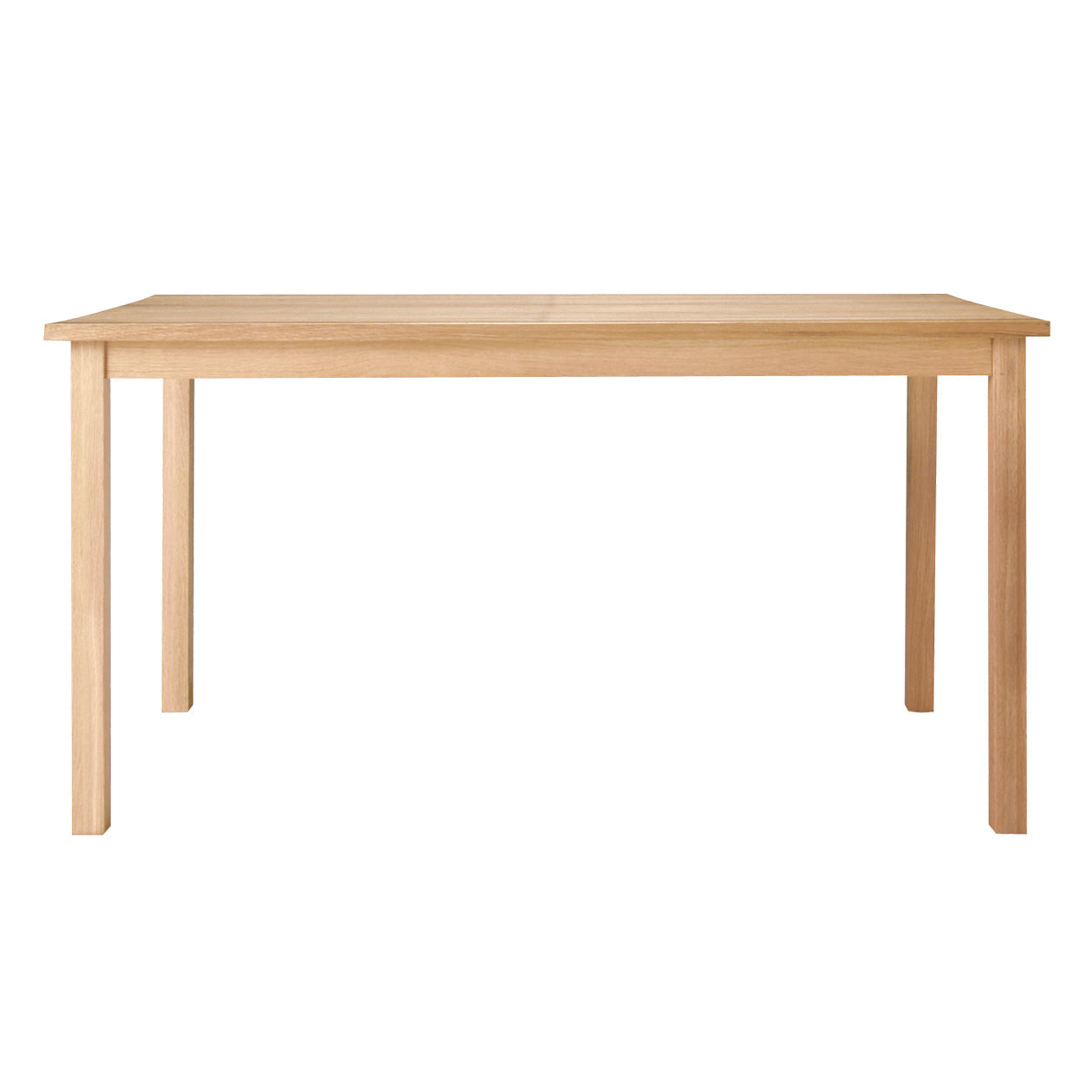 Simplicity Home Solid Wood Dining Table Rectangular Table with Ash Wood 4 Legs Base Without Chairs Clearhalo ' dining_table' 'Dining Tables & Seating' 'Dining Tables' 'furn' 'furn_dining_table' 'Furniture' 'furniture_dining_table' 'Kitchen & Dining Furniture' 'kitchen&dining_furn' 'kitchen' 'kitchen_dining_table' 3771374
