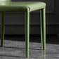 Solid Back Armless Dining Chairs Indoor Leather Side Chairs with Metal Legs Clearhalo ' kitchen&dining_furn' 'Dining Chairs' 'Dining Tables & Seating' 'dining_chair' 'furn' 'furn_dining_chair' 'Furniture' 'furniture_dining_chair' 'Kitchen & Dining Furniture' 'kitchen' 3779288