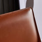 Designer Style Restaurant Saddle Leather Side Chair Matte Finish Parsons Dining Chair Clearhalo ' kitchen&dining_furn' 'Dining Chairs' 'Dining Tables & Seating' 'dining_chair' 'furn' 'furn_dining_chair' 'Furniture' 'furniture_dining_chair' 'Kitchen & Dining Furniture' 'kitchen' 3779446