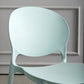 Scandinavian Armless Dining Chairs Plastic Indoor Stackable Open Back Side Chair Clearhalo ' kitchen&dining_furn' 'Dining Chairs' 'Dining Tables & Seating' 'dining_chair' 'furn' 'furn_dining_chair' 'Furniture' 'furniture_dining_chair' 'Kitchen & Dining Furniture' 'kitchen' 3779486