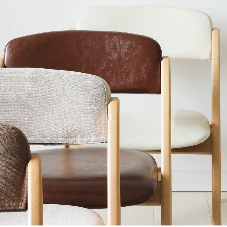 Home Scandinavian Side Chair Upholstered Open Back Wood Folding Dining Room Chair Clearhalo ' kitchen&dining_furn' 'Dining Chairs' 'Dining Tables & Seating' 'dining_chair' 'Furniture' 'furniture_dining_chair' 'Kitchen & Dining Furniture' 'kitchen' 3779561