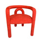 Glam Style Design Cashmere Chair Fork Bone Back Arm Kitchen Dining Chairs Red 1 Piece Clearhalo ' kitchen&dining_furn' 'Dining Chairs' 'Dining Tables & Seating' 'dining_chair' 'furn' 'furn_dining_chair' 'Furniture' 'furniture_dining_chair' 'Kitchen & Dining Furniture' 'kitchen' 3779754