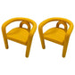 Glam Style Design Cashmere Chair Fork Bone Back Arm Kitchen Dining Chairs Yellow 2 Piece Set Clearhalo ' kitchen&dining_furn' 'Dining Chairs' 'Dining Tables & Seating' 'dining_chair' 'furn' 'furn_dining_chair' 'Furniture' 'furniture_dining_chair' 'Kitchen & Dining Furniture' 'kitchen' 3779761