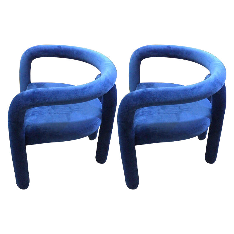 Glam Style Design Cashmere Chair Fork Bone Back Arm Kitchen Dining Chairs Blue 2 Piece Set Clearhalo ' kitchen&dining_furn' 'Dining Chairs' 'Dining Tables & Seating' 'dining_chair' 'furn' 'furn_dining_chair' 'Furniture' 'furniture_dining_chair' 'Kitchen & Dining Furniture' 'kitchen' 3779768