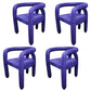 Glam Style Design Cashmere Chair Fork Bone Back Arm Kitchen Dining Chairs Purple 4 Piece Set Clearhalo ' kitchen&dining_furn' 'Dining Chairs' 'Dining Tables & Seating' 'dining_chair' 'furn' 'furn_dining_chair' 'Furniture' 'furniture_dining_chair' 'Kitchen & Dining Furniture' 'kitchen' 3779775