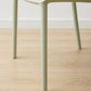 Scandinavian Armless Dining Chairs Plastic Indoor Stackable Solid Back Side Chair Clearhalo ' kitchen&dining_furn' 'Dining Chairs' 'Dining Tables & Seating' 'dining_chair' 'furn' 'furn_dining_chair' 'Furniture' 'furniture_dining_chair' 'Kitchen & Dining Furniture' 'kitchen' 3779837