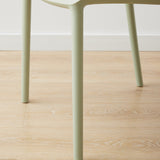 Scandinavian Armless Dining Chairs Plastic Indoor Stackable Solid Back Side Chair Clearhalo ' kitchen&dining_furn' 'Dining Chairs' 'Dining Tables & Seating' 'dining_chair' 'furn' 'furn_dining_chair' 'Furniture' 'furniture_dining_chair' 'Kitchen & Dining Furniture' 'kitchen' 3779837