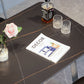 Industrial Dining Table Sintered Stone Dining Table with Black Double Pedestal Clearhalo ' dining_table' 'Dining Tables & Seating' 'Dining Tables' 'furn' 'furn_dining_table' 'Furniture' 'furniture_dining_table' 'Kitchen & Dining Furniture' 'kitchen&dining_furn' 'kitchen' 'kitchen_dining_table' 3779868
