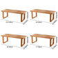 Minimalist Rectangle Shape Standard Dining Table Brown Sintered Stone Dining Table for Kitchen Clearhalo ' dining_table' 'Dining Tables & Seating' 'Dining Tables' 'furn' 'furn_dining_table' 'Furniture' 'furniture_dining_table' 'Kitchen & Dining Furniture' 'kitchen&dining_furn' 'kitchen' 'kitchen_dining_table' 3779883