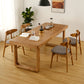 Minimalist Rectangle Shape Standard Dining Table Brown Sintered Stone Dining Table for Kitchen Clearhalo ' dining_table' 'Dining Tables & Seating' 'Dining Tables' 'furn' 'furn_dining_table' 'Furniture' 'furniture_dining_table' 'Kitchen & Dining Furniture' 'kitchen&dining_furn' 'kitchen' 'kitchen_dining_table' 3779887