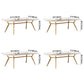Sintered Stone Top Dining Table Rectangle Table with Metal Gold Base and 4 Legs Clearhalo ' dining_table' 'Dining Tables & Seating' 'Dining Tables' 'furn' 'furn_dining_table' 'Furniture' 'furniture_dining_table' 'Kitchen & Dining Furniture' 'kitchen&dining_furn' 'kitchen' 'kitchen_dining_table' 3779912