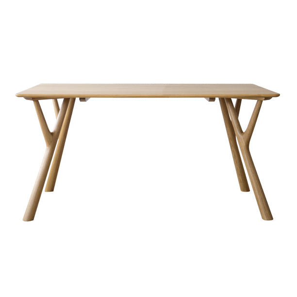 Modern Style Rectangle 4-foot Home Furniture Solid Wood Dining Room Collection Natural 47.2"L x 27.6"W x 29.5"H Without Chairs Clearhalo ' dining_table' 'Dining Tables & Seating' 'Dining Tables' 'furn' 'furn_dining_table' 'Furniture' 'furniture_dining_table' 'Kitchen & Dining Furniture' 'kitchen&dining_furn' 'kitchen' 'kitchen_dining_table' 3779983
